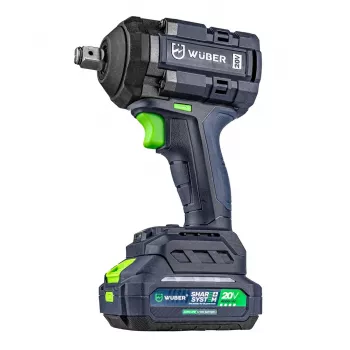 WUBER W04604 brezkrtačni udarni vijačnik, 20 V