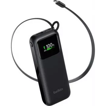 Belkin UltraCharge Smart Display powerbank 11000 mAh 60 W – črn