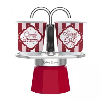 Bialetti Mini Express Moka komplet s 2 skodelicama (5461)