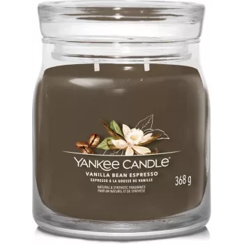 Yankee Candle Vanilla Bean Espresso srednja dišeča sveča (1701388E)