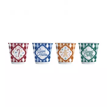 Bialetti NCANDY010 komplet skodelic, 4 kos