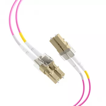 EFB-Elektronik optični patch kabel LC na LC OM4 Duplex, 40 m, LSZH, vijoličen