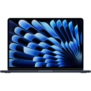 Apple MacBook Air 13 inch (2026) M5 10-jedrni CPU 10-jedrni GPU 24GB RAM 512GB SSD - polnočna, nemška tipkovnica, 35W dvojni USB-C napajalnik