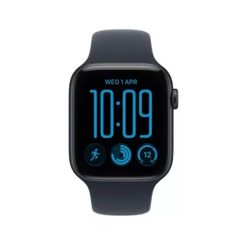 Apple Watch SE 3 GPS 40 mm ohišje iz aluminija Midnight s športnim pasom Blue - S/M