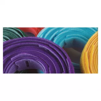 Velcro One Wrap ježki kabelske vezice, 13 x 200 mm, bele, 25 kosov