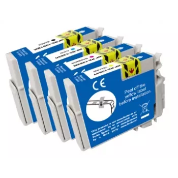 G&G združljiv komplet kartuš s črnilom za Epson T1285 (C13T12854012), črna/cyan/magenta/rumena