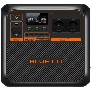 Bluetti AC180P prenosna elektrarna, LiFePO4, 36000 mAh, 1800 W, 16 kg