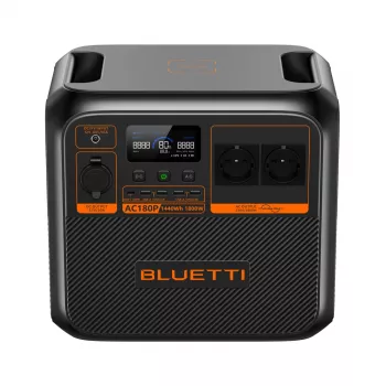 Bluetti AC180P prenosna elektrarna, LiFePO4, 36000 mAh, 1800 W, 16 kg