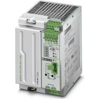 Phoenix Contact QUINT-UPS/ 24DC/ 24DC/ 5/1.3AH brezprekinitveno napajanje, zeleno-sivo (2320254)