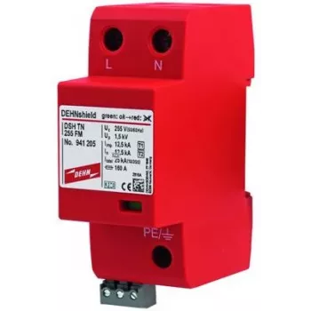DEHN DEHNshield DSH TN 255 FM kombinirani odvodnik Type 1+2 za enofazne TN sisteme (941205)