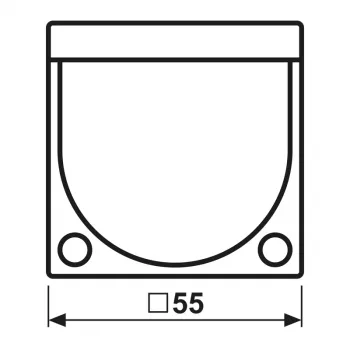 JUNG KNX avtomatsko stikalo 2,20 m univerzalno A3281-1WW
