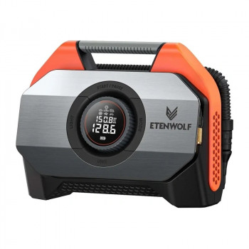 Etenwolf S6 akumulatorska tlačilka za pnevmatike, 11,03 bar, 19200 mAh, oranžna