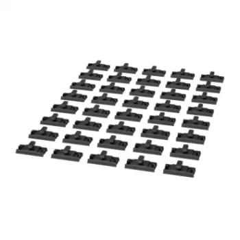 APC NetShelter - spojni kos za vodila stojala - črn (paket 40 kosov)