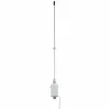 Albrecht Marine Masttop 3200 VHF pomorska radijska antena, pribl. 1 m, vklj. z nosilcem, 18 m kabla, bela (64130)