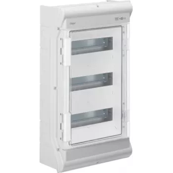 Hager Vector VE312PN razdelilna omarica, IP65, 3x12 PLE, UV-stabilna, LE