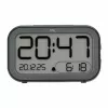 TFA Dostmann Bingo hibridna digitalna budilka, LCD/LED zaslon, črna/antracit, 60.2048.01