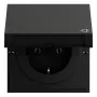 Gira 445474 SCHUKO vtičnica KD, System 70, črna
