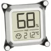 TFA Dostmann termo-higrometer za humidor, srebrn, 30.5056.54