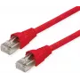Telegärtner Cat6a S/FTP patch kabel, 6 m, rdeč