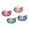 Bialetti Candyland komplet 4 skodelic s podstavki 80 ml