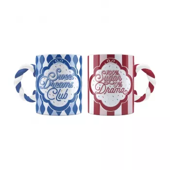 Bialetti Candyland komplet skodelic, 2 kosa x 300 ml