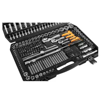Neo Tools 10-218 komplet orodja, 300 kosov, 1/2, 3/8, 1/4 pogon