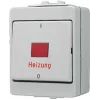 Jung 603 HW 3-polno stikalo, belo