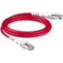 PatchSee Cat6a U/UTP patch kabel RJ45, 9,7 m, rdeč