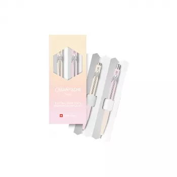 Caran d'Ache HORIZON pisalni set, preliv od pastelno rumene do pastelno roza (8490.708)