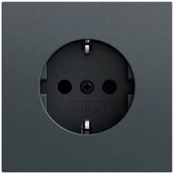 GIRA 418873 vtičnica SCHUKO System 70, antracit