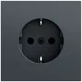 GIRA 418873 vtičnica SCHUKO System 70, antracit
