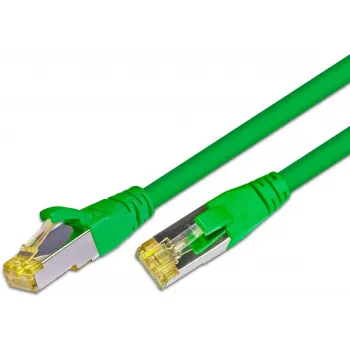 Wirewin Cat6a S/FTP patch kabel, 1,5 m, zelen