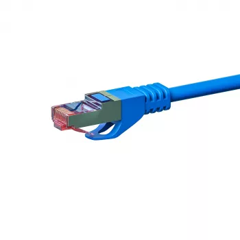 DSIT Cat6 S/FTP povezovalni kabel, 5 m, moder, LSZH