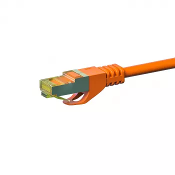 DSIT Cat7 S/FTP povezovalni kabel RJ45, 1,5 m, oranžen