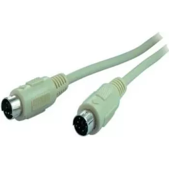 shiverpeaks BS78107-2 PS/2 kabel 1,8 m 6-Pin Mini-DIN, siv