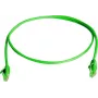 Telegärtner Cat6 U/UTP patch kabel, 0,5 m, zelen