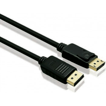 Secomp DisplayPort kabel, 2 m, črn (11.55.3686)