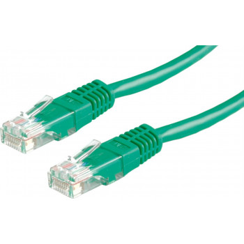 Secomp Cat6 U/UTP patch kabel RJ45, 1 m, zelen