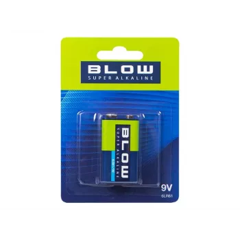 BLOW Super Alkaline 9V 6LR61 baterija (blister)