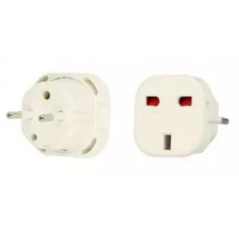 iLike adapter za polnilnik UK/EU, bel