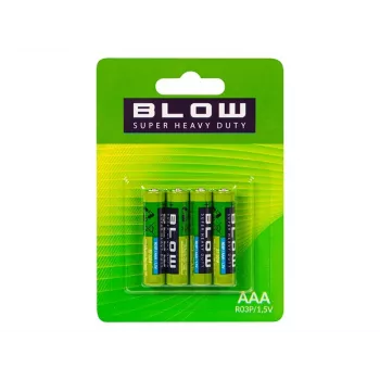 BLOW baterija AAA R03P Super Heavy Duty blister 4 kos