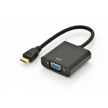 Mercodan adapter Mini-HDMI (vtič) na VGA (vtičnica)