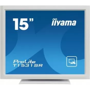 iiyama ProLite T1531SR-W3 15 inch (38,1 cm) uporovni zaslon na dotik, 4:3, 1024x768, DVI, bel