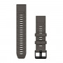 Garmin QuickFit 22 pašček za uro, Pebble Grey silikon [010-14559-00]