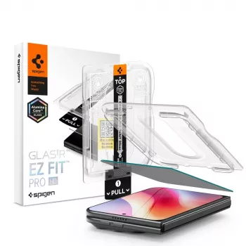 Spigen Glas.TR EZ Fit Pro AC Privacy steklena zaščitna folija za zaslon za iPhone Duo (AGL12016)