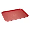 APS pladenj za hitro prehrano 350 x 270 mm, višina 20 mm, polipropilen, rdeč (530)