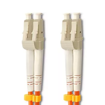 Qoltec optični kabel LC/UPC, 5,0 m, oranžen (54025)