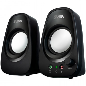 Zvočnik SVEN 190, črn, USB, izhodna moč 2x3W (RMS)