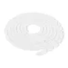 Qoltec organizator kablov 6mm, 10,0m, bel