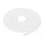 Qoltec organizator kablov 6mm, 10,0m, bel